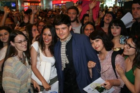 Orlando Bloom, reklam için İstanbul'da