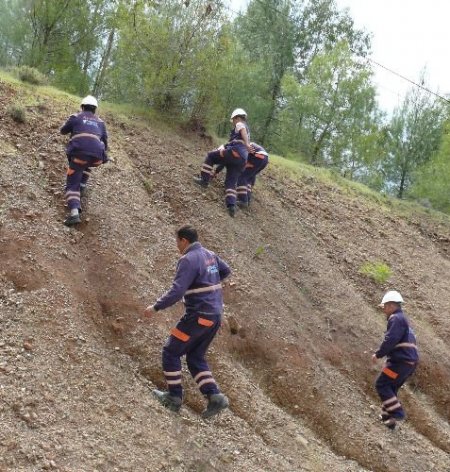 Orman Yangınlarının Önüne Geçmek İçin Elektrikçilere Ağaç Kesme Eğitimi Veriliyor