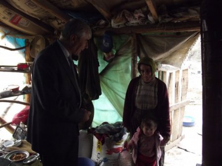 Ormanda yaşayan aileye Erbaa Belediyesi sahip çıktı