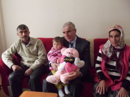 Ormanda yaşayan Kayabaşı ailesi sıcak yuvaya kavuştu