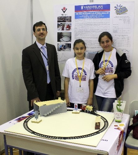 Ortaokullar proje yarışmasında Yamanlar rüzgârı