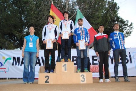 Oryantiring şampiyonasında takım halinde birinci İspanya oldu