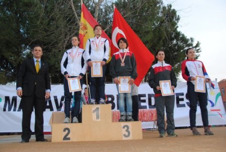 Oryantiring şampiyonasında takım halinde birinci İspanya oldu