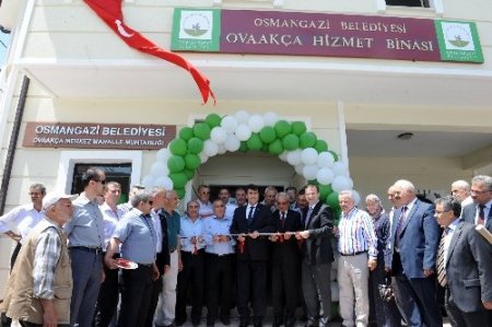 Osmangazi Belediyesi Ovaakça Meydanı'nı 6 ayda hizmete açtı