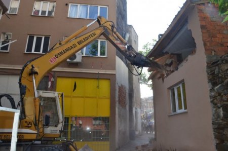 Osmangazi'de Kaçak Yapılaşmayla Mücadele Sürüyor