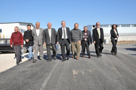 Osmaniye Kamyon Galericileri Sitesi Asfaltlandı