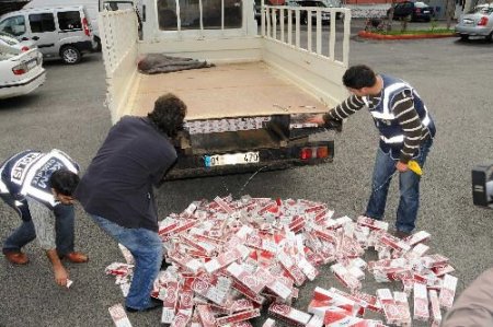 Osmaniye'de 10 Bin 770 Paket Kaçak Sigara Ele Geçirildi