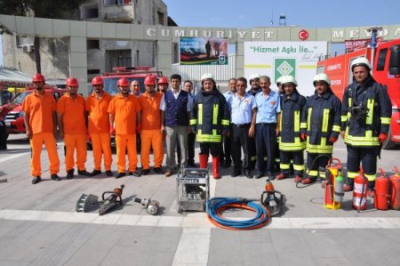 Osmaniye'de İtfaiyeciler Haftası kutlandı
