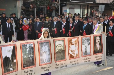 Osmaniye'de Kurtuluş Yürüyüşü