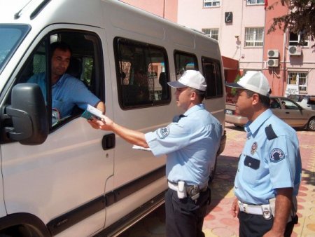 Osmaniye'de okul servislerine sıkı denetim