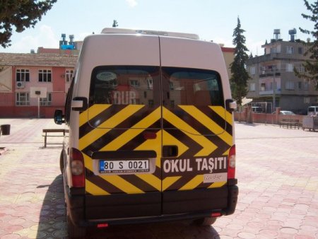 Osmaniye'de okul servislerine sıkı denetim