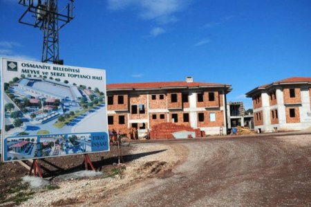 Osmaniye'de Yeni Hal Binası Kurtuluş Yıldönümünde Açılacak