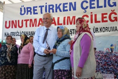 Osmanlı Çileği Yarışmasında Dereceye Girenlere Ödülleri Verildi