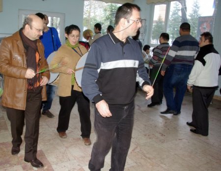 Otistik gençler, mehter takımıyla hayata tutunacak