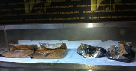 Otobüsle eroin sevkiyatına polis engeli