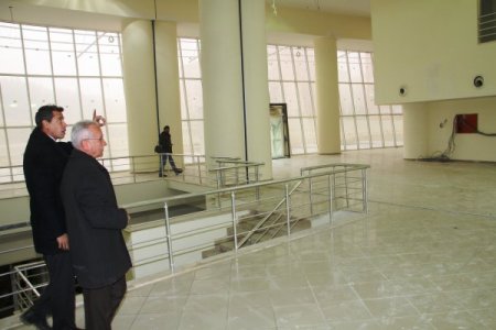 Otogar inşaatında sona yaklaşıldı