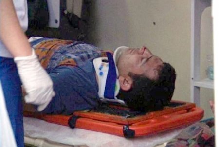 Otomobile çarpan motosiklet yandı: 1'i ağır, 4 yaralı