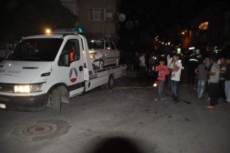 Otomobilli kovalamaca da 5 araca zarar verildi