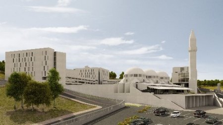 Otopark, cami ve spor sahaları olan ilk modern külliyenin temeli atılıyor