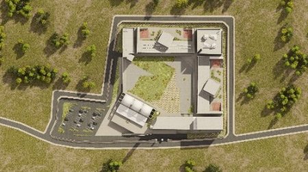 Otopark, cami ve spor sahaları olan ilk modern külliyenin temeli atılıyor