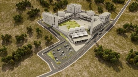 Otopark, cami ve spor sahaları olan ilk modern külliyenin temeli atılıyor