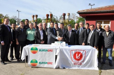 Ovaakça Doğalgaz Çevrim Santrali'nde doğalgaz taşımayı Bursagaz yapacak