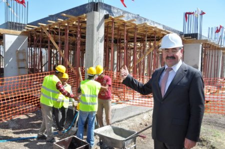 Oyaca ve İkizce kültür evlerinin temeli törenle atıldı