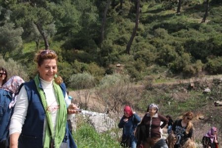 Oyuncu Fatma Belgen, Şahikalı bayanlarla fidan dikti