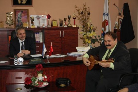 Ozanlar Başkan Özgan’ı Ziyaret Etti