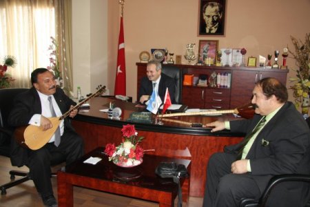 Ozanlar Başkan Özgan’ı Ziyaret Etti