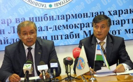 Özbekistan Seçimlerinin Favorisi Liberal Demokrat Parti