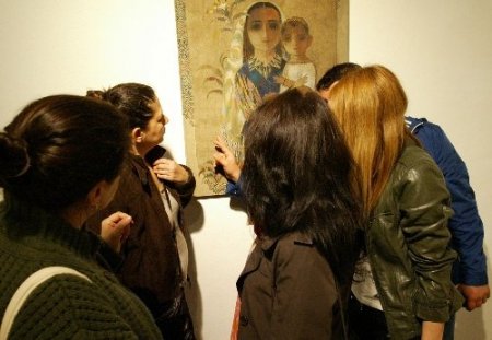 Özbekistan-Türkiye dostluğu resimle perçinleşti