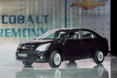 Özbekistan yeni model otomobili Cobalt’ı görücüye çıkardı