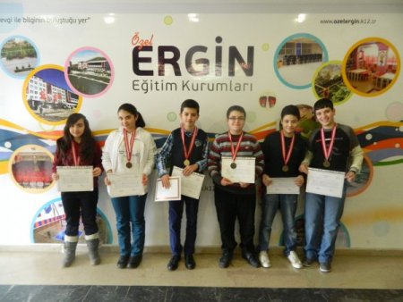 Özel Ergin Koleji öğrencileri uluslararası yarışmada 6 madalya kazandı