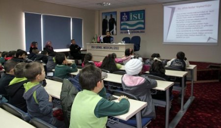 Özel Erkul Bahar İlköğretim Okulu öğrencileri, İSU'yu ziyaret etti