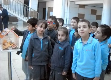 Özel Güzide Hanım Koleji, Suriyeli mülteciler için yardım kampanyası düzenledi