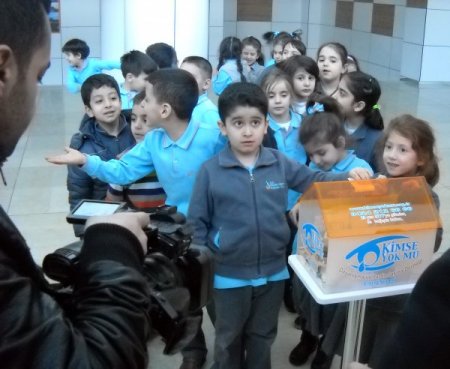 Özel Güzide Hanım Koleji, Suriyeli mülteciler için yardım kampanyası düzenledi