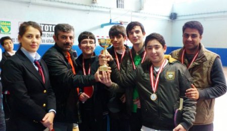 Özel Hoşgörü Lisesi, masa tenisinde il birincisi oldu