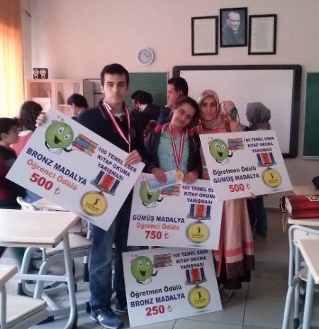 Özel Nureddin Zengi Lisesi, kitap okumada Türkiye üçüncüsü oldu