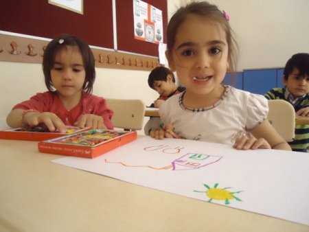 Özel Reşat Kazancı İlköğretim Okulu'nda Boyama Şenliği