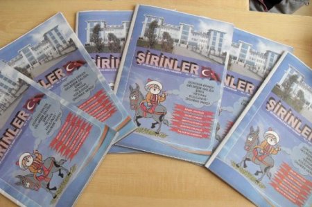 Özel Reyhan Koleji Minikleri 'Şirinler Dergisi' Çıkardı