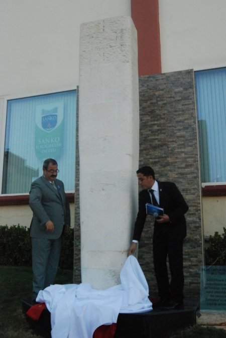 Özel Sanko Okulları'na Orhun Anıtları'nın Örnekleri Konuldu