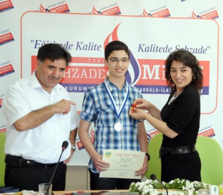 Özel Şehzade Mehmet Öğrencisi Balkan Matematik Olimpiyatı’nda Birinci Oldu
