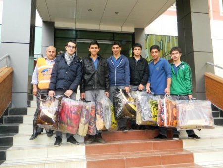 Özel Sunguroğlu Liseleri'nden Suriyeli mültecilere yardım eli