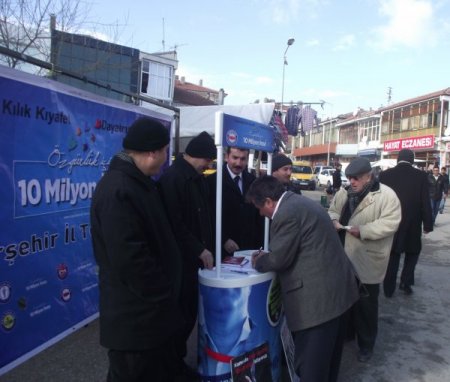 ‘Özgürlük için 10 milyon imza’ kampanyasında Kırşehir’in hedefi 40 bin