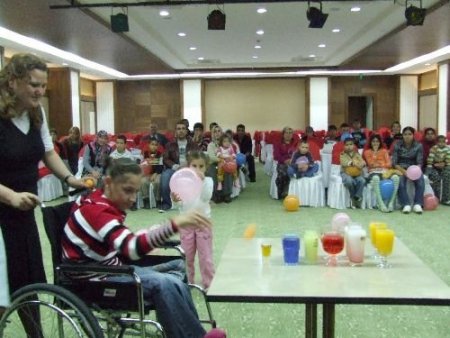 Özürlü Çocuklar Doyasıya Eğlendi