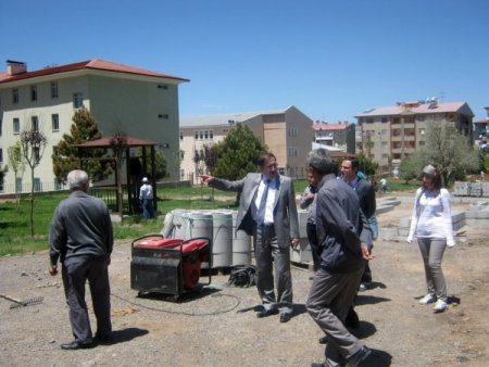 Palandöken’de engellilere özel park hazırlandı