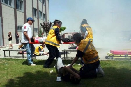 Pamukkale Üniversitesi Öğrencilerinin Patlama Senaryosu Gerçeği Aratmadı