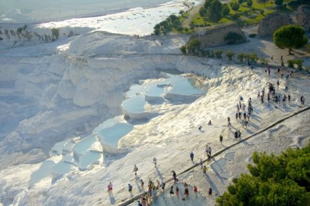 Pamukkale’ye Ramazan Bayramı’nda Yoğun İlgi