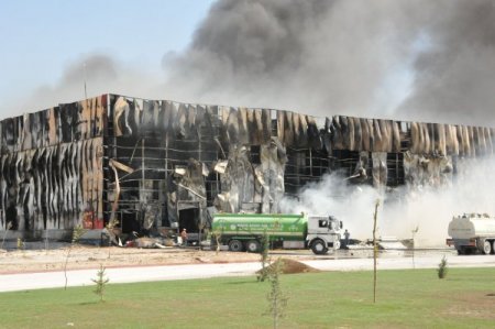 Pankobirlik’e Ait Entegre Tesisi Kaynak Yapılırken Yandı (3)